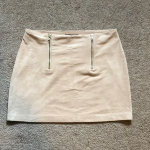 Forever 21 Velour Mini Skirt